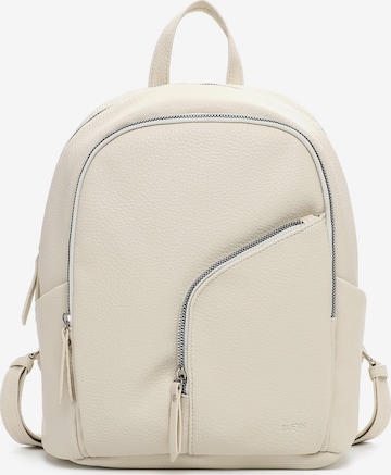Sac à dos ' E&N Tours RUE 09 ' Emily & Noah en beige : devant