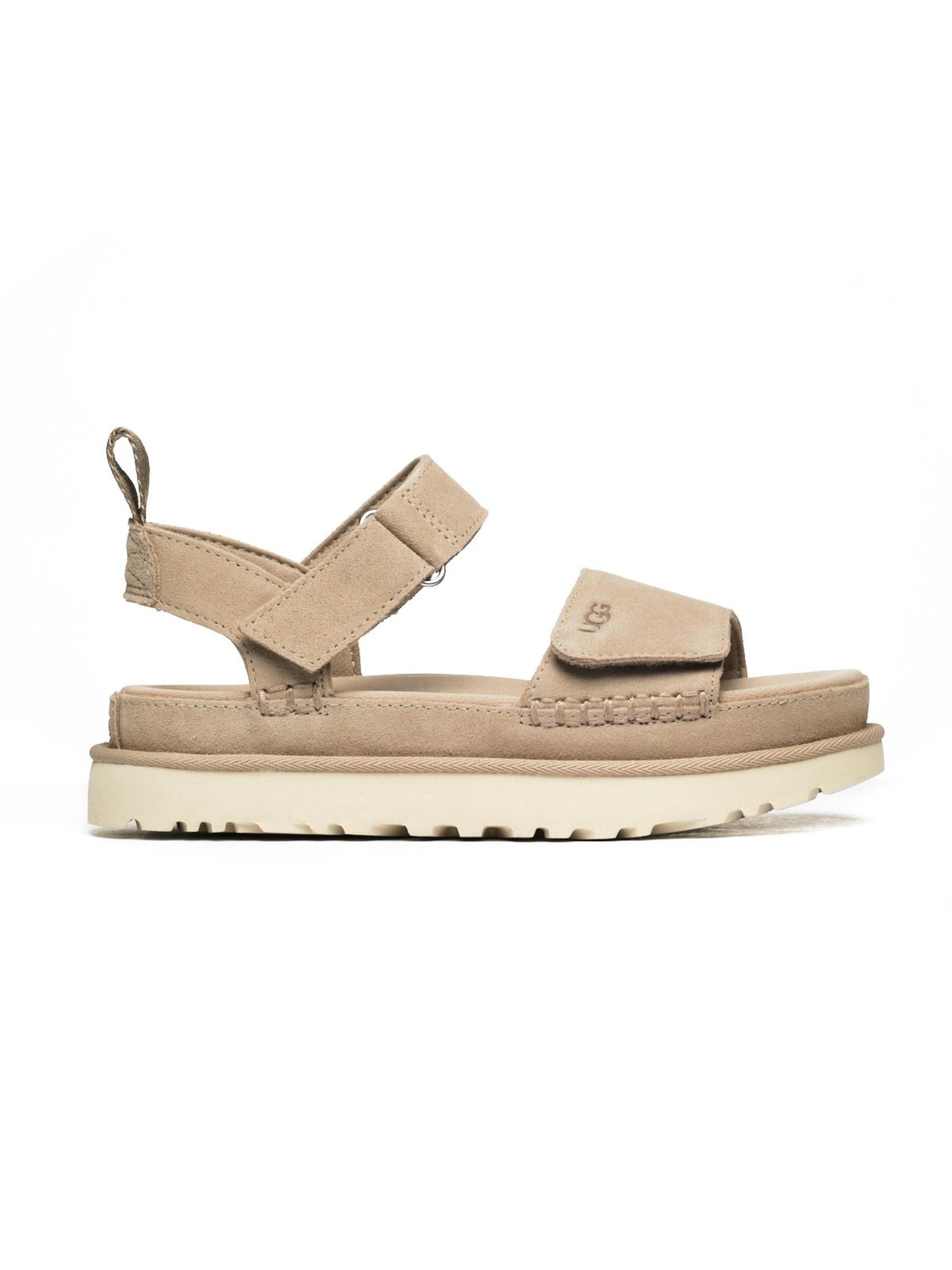 Sandales 'Goldenstar' UGG en beige : devant
