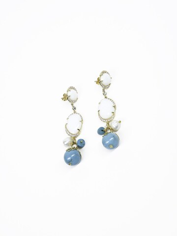 Addicted2 Ohrringe 'Orecchini Demetra'‌‌‌‌‌‌ in Blau: Vorderseite