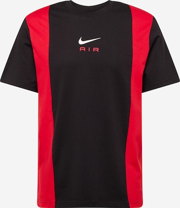 Nike Sportswear - Camiseta 'AIR' en negro: frente