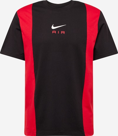 Nike Sportswear Camiseta 'AIR' en rojo / negro / blanco, Vista del producto