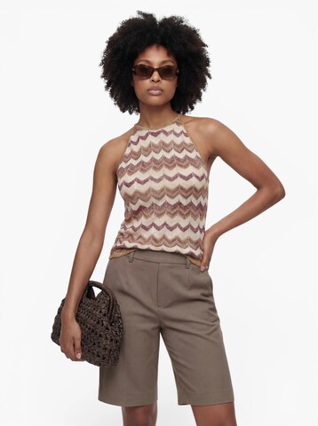 ONLY Stricktop 'ONLASTER' in Braun: Vorderseite