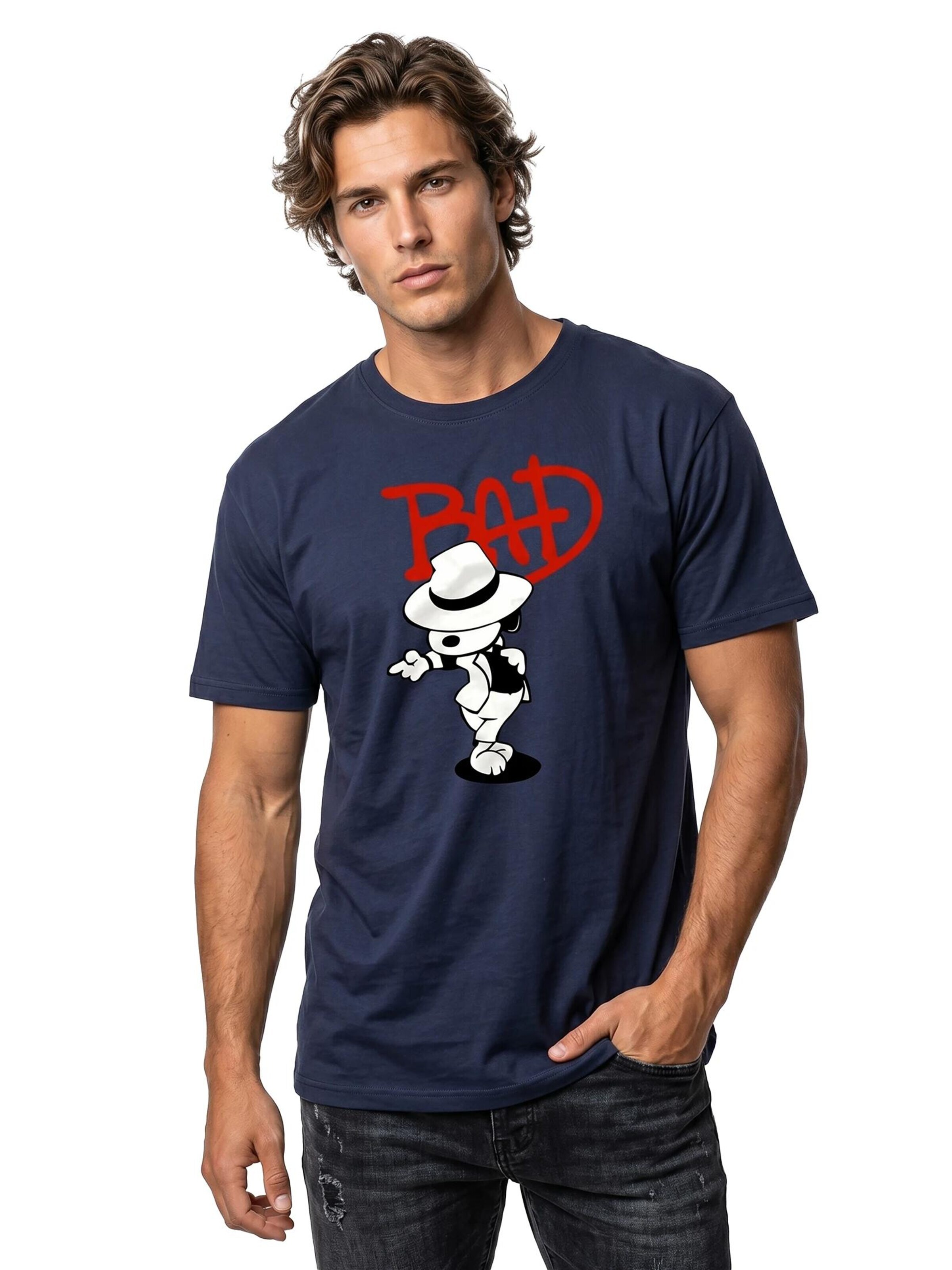 MAKAYA Shirt 'Bad Dog' in Blue
