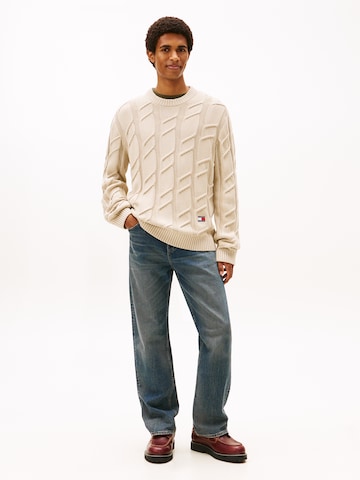 Pull-over Tommy Jeans en beige
