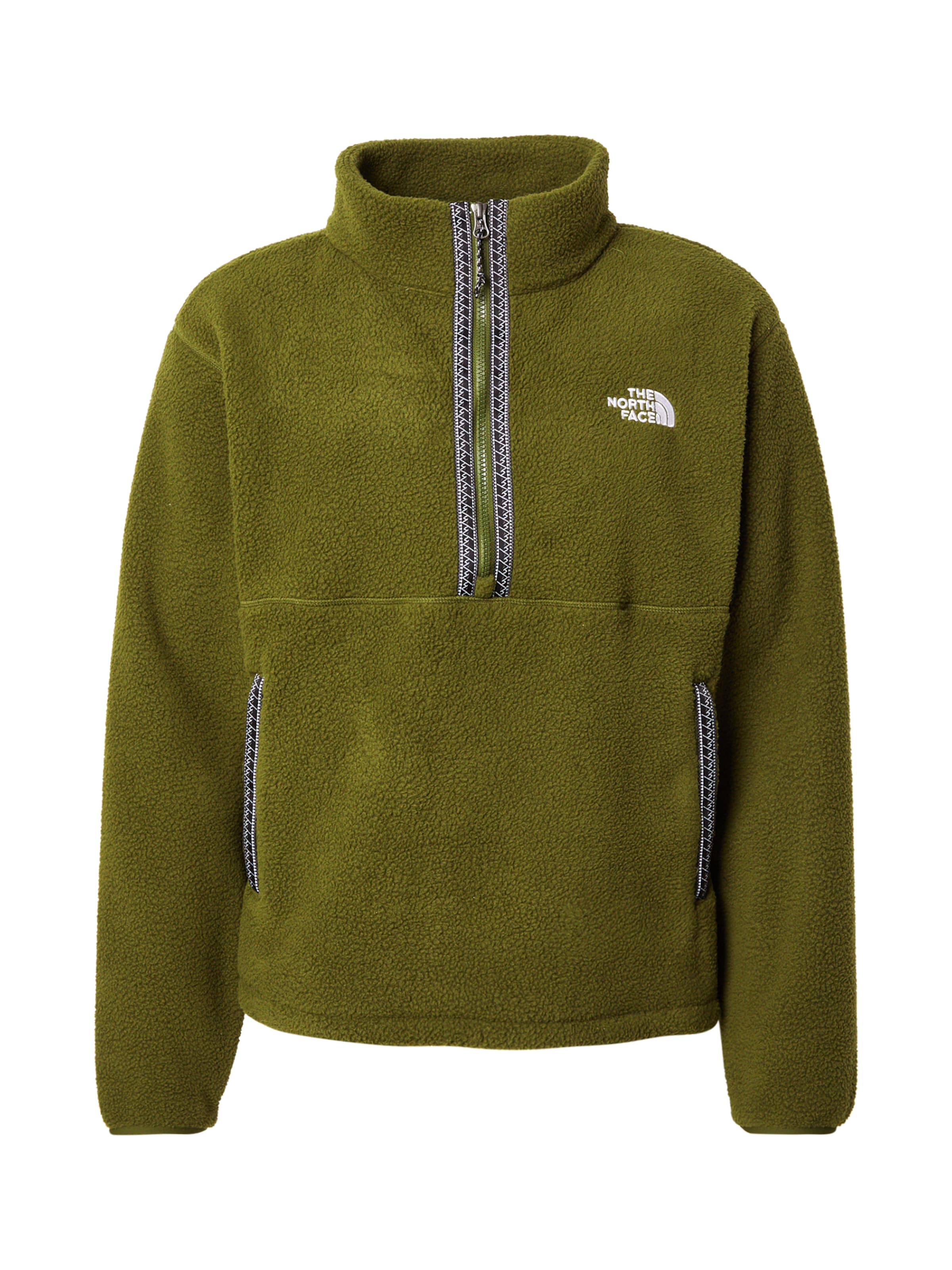 THE NORTH FACE Pullover 'Fleeski' i grøn: forside