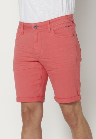 KOROSHI regular Jeans i pink