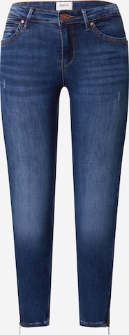 ONLY Skinny Jeans i blå: framsida