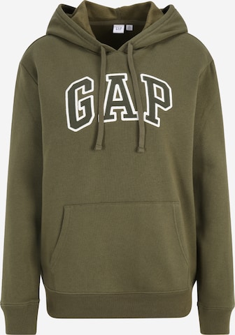 Gap Tall - Sweatshirt 'HERITAGE' em verde: frente