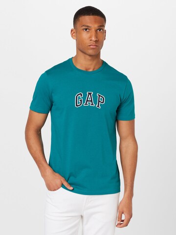 T-Shirt GAP en vert : devant