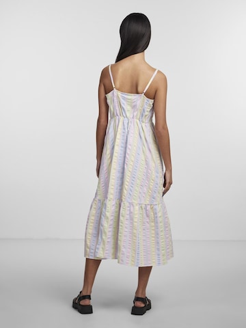 PIECES Summer Dress 'Kaitlyn' in Purple