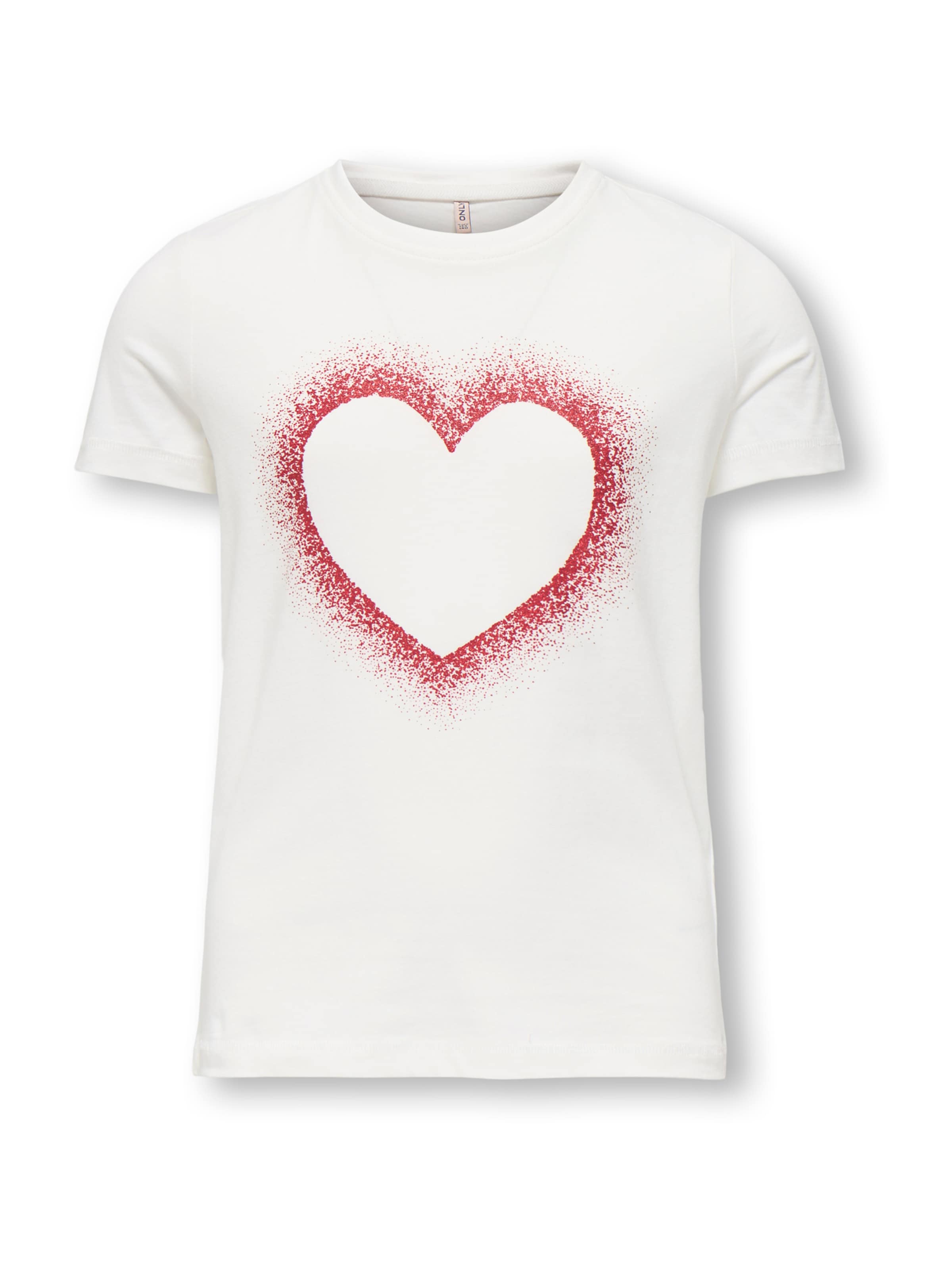 ONLY GIRLS - Camiseta 'KOGCANDY' en blanco: frente