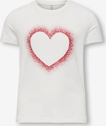 ONLY GIRLS Shirt 'KOGCANDY' in White: front