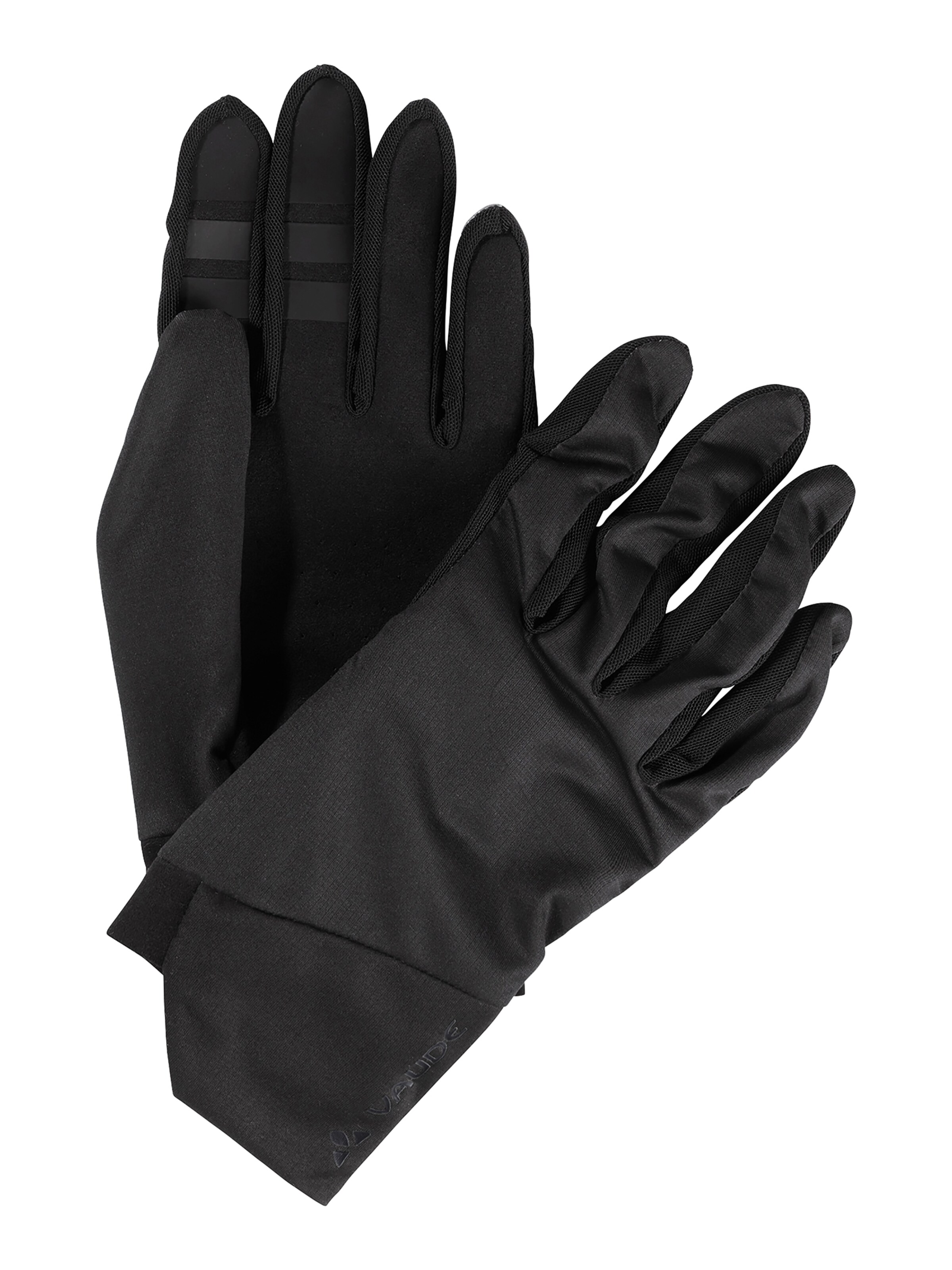 VAUDE Sports gloves 'Moab' in Black: front