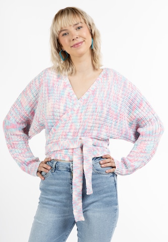 Pull-over MYMO en rose : devant