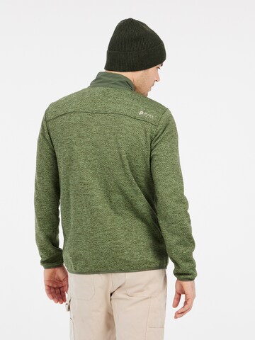 PROTEST Fleece jacket 'PRTHARPER' in Green