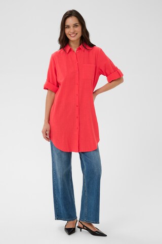 Kaffe Bluse in Rot: Vorderseite
