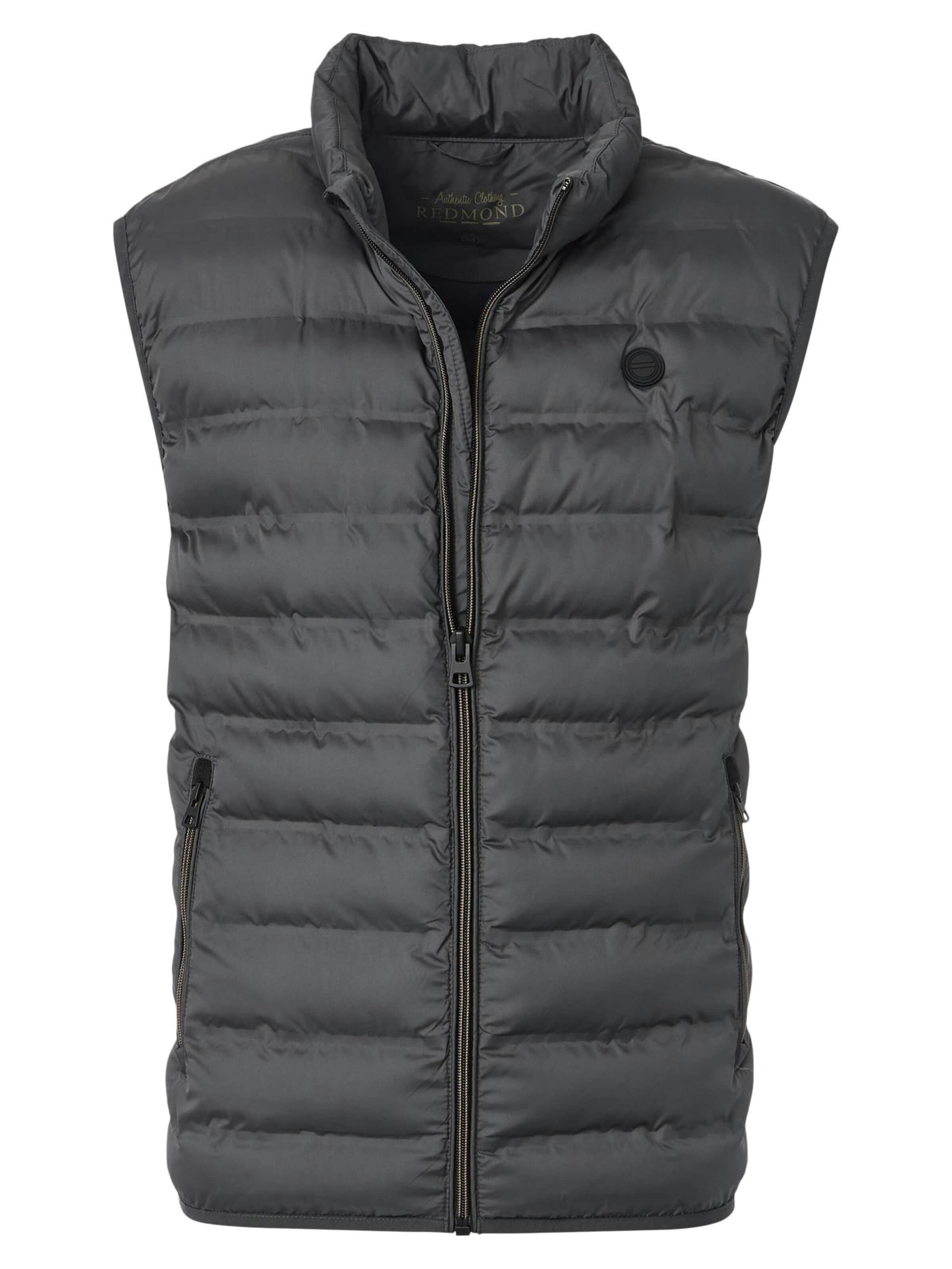 redmond Vest 'Basic' in Grey: front