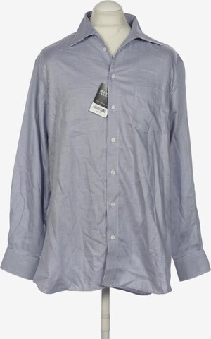 Walbusch Button Up Shirt in L in Blue: front