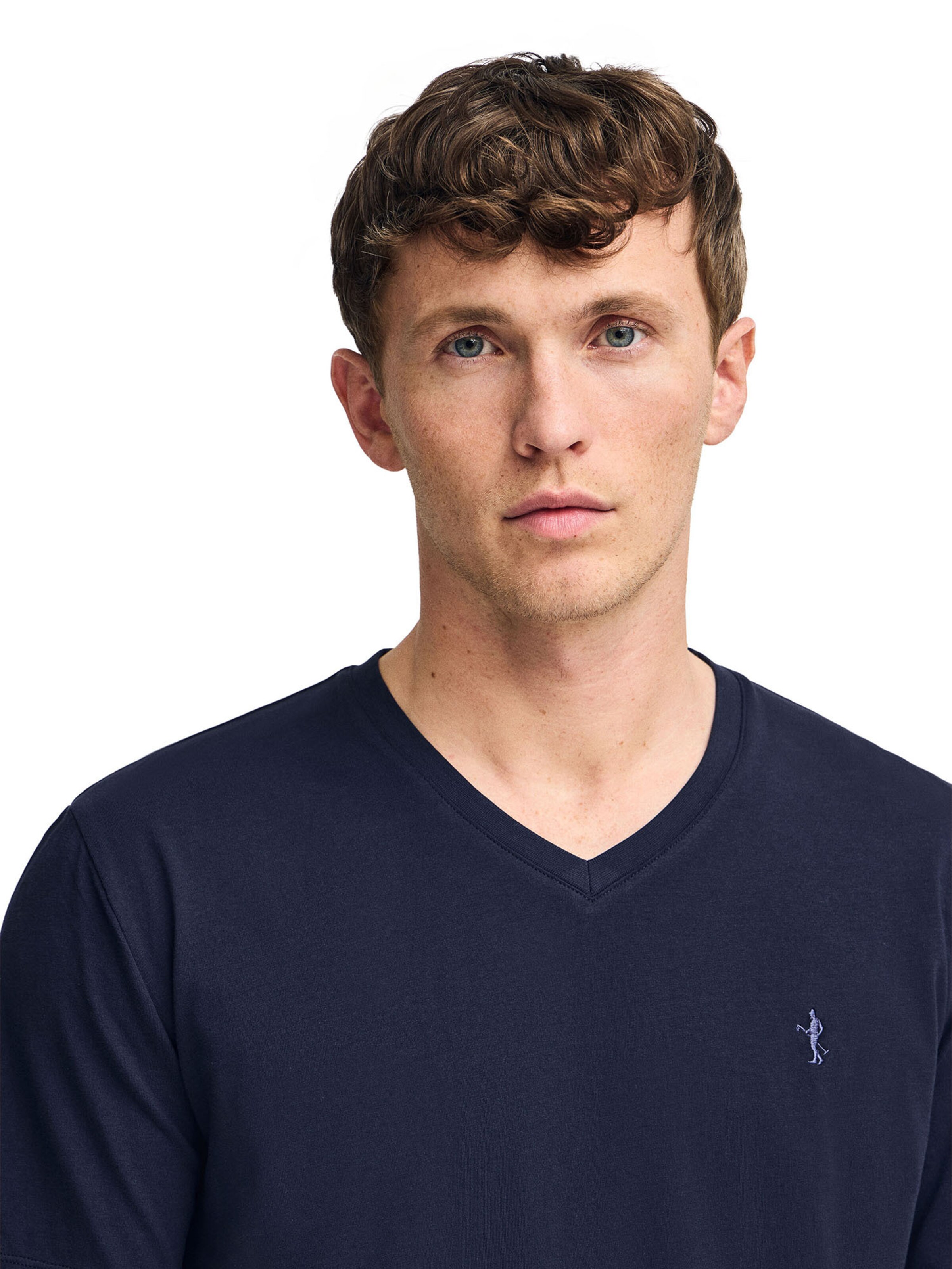 Polo Club T-Shirt in Blau