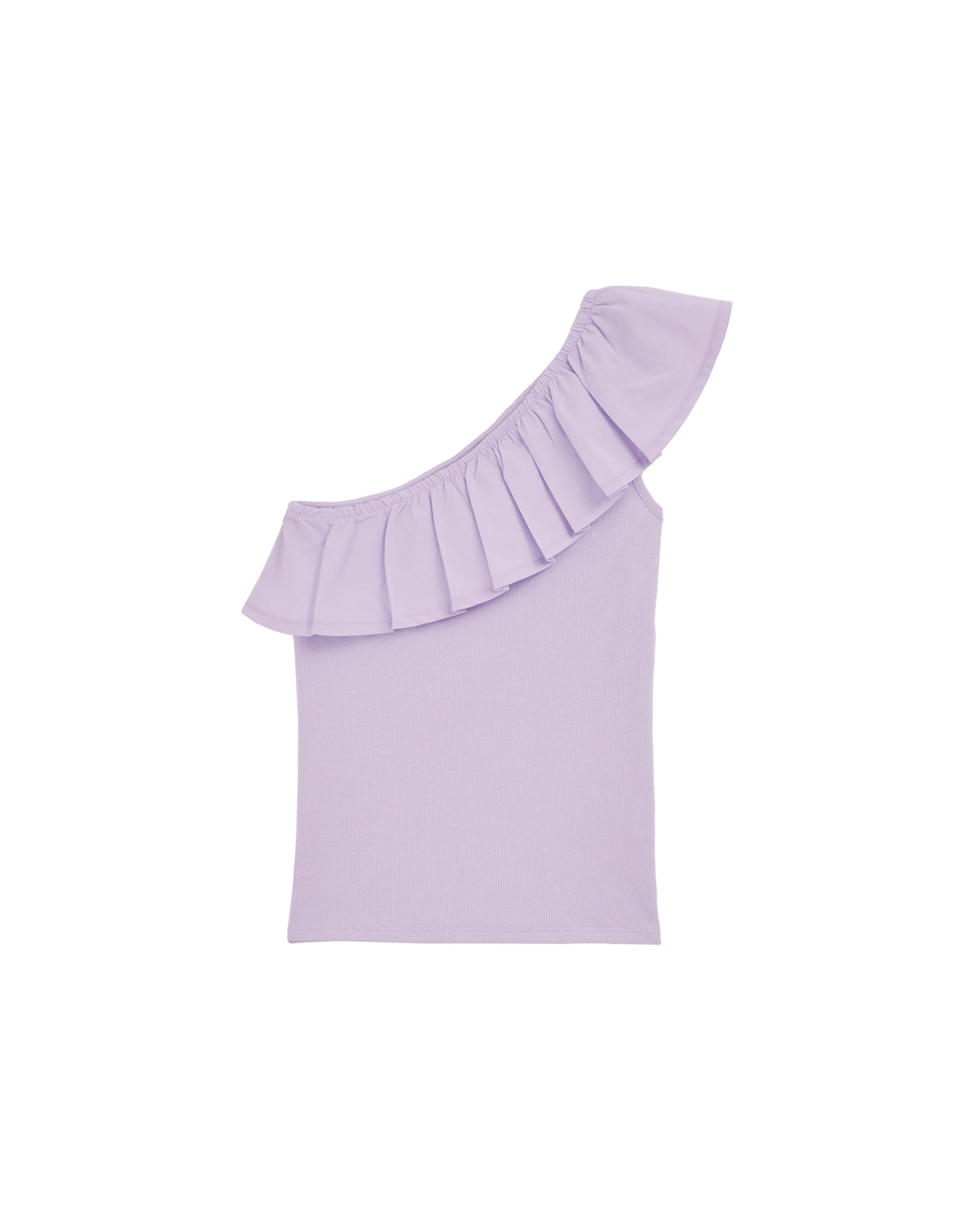 WE Fashion Футболка в Лиловый: спереди