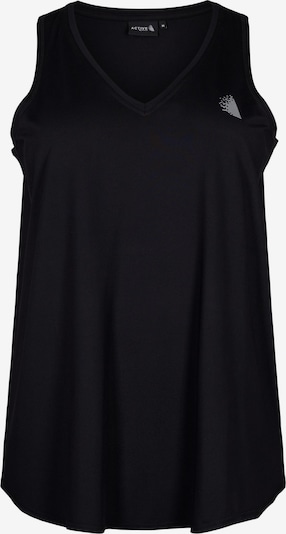 Sportiniai marškinėliai be rankovių 'ABASIC' iš Active by Zizzi, spalva – juoda, Prekių apžvalga