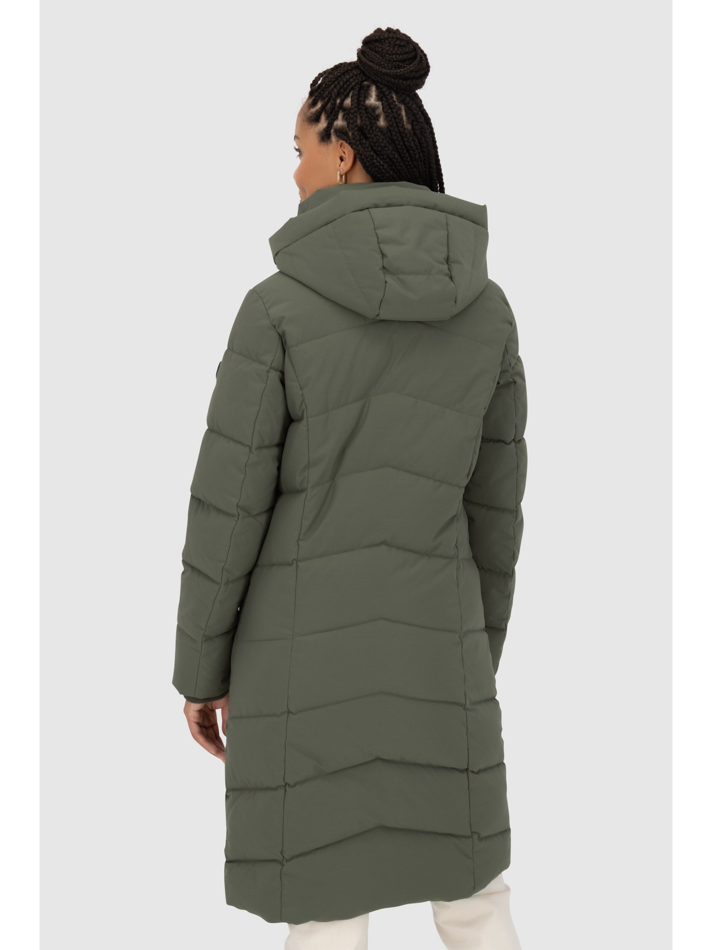 Veste d’hiver 'NimaAK A' alife & kickin en vert