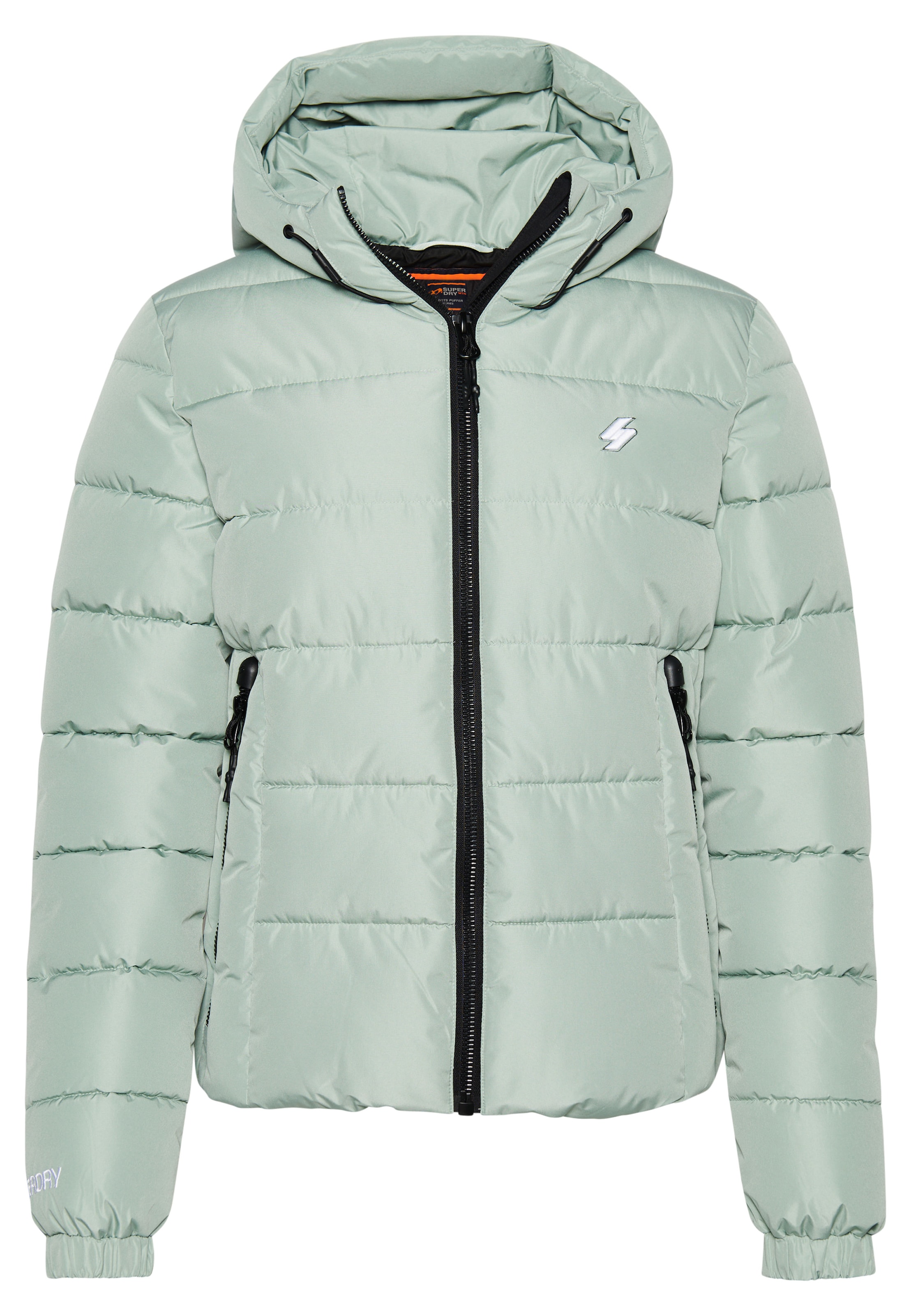 Superdry Winterjacke in Grün: Vorderseite