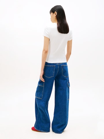 Maglietta di Tommy Jeans in bianco