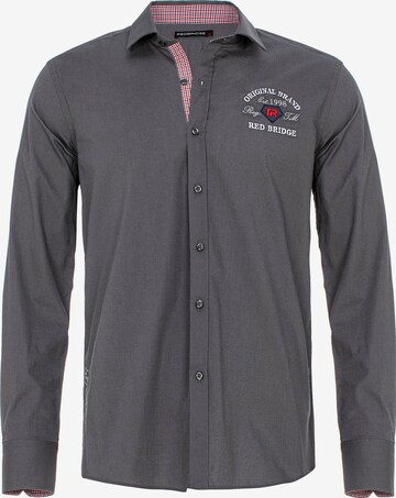 Redbridge Button Up Shirt 'Pomona' in Grey: front