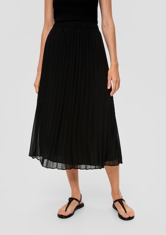 s.Oliver BLACK LABEL Skirt in Black: front