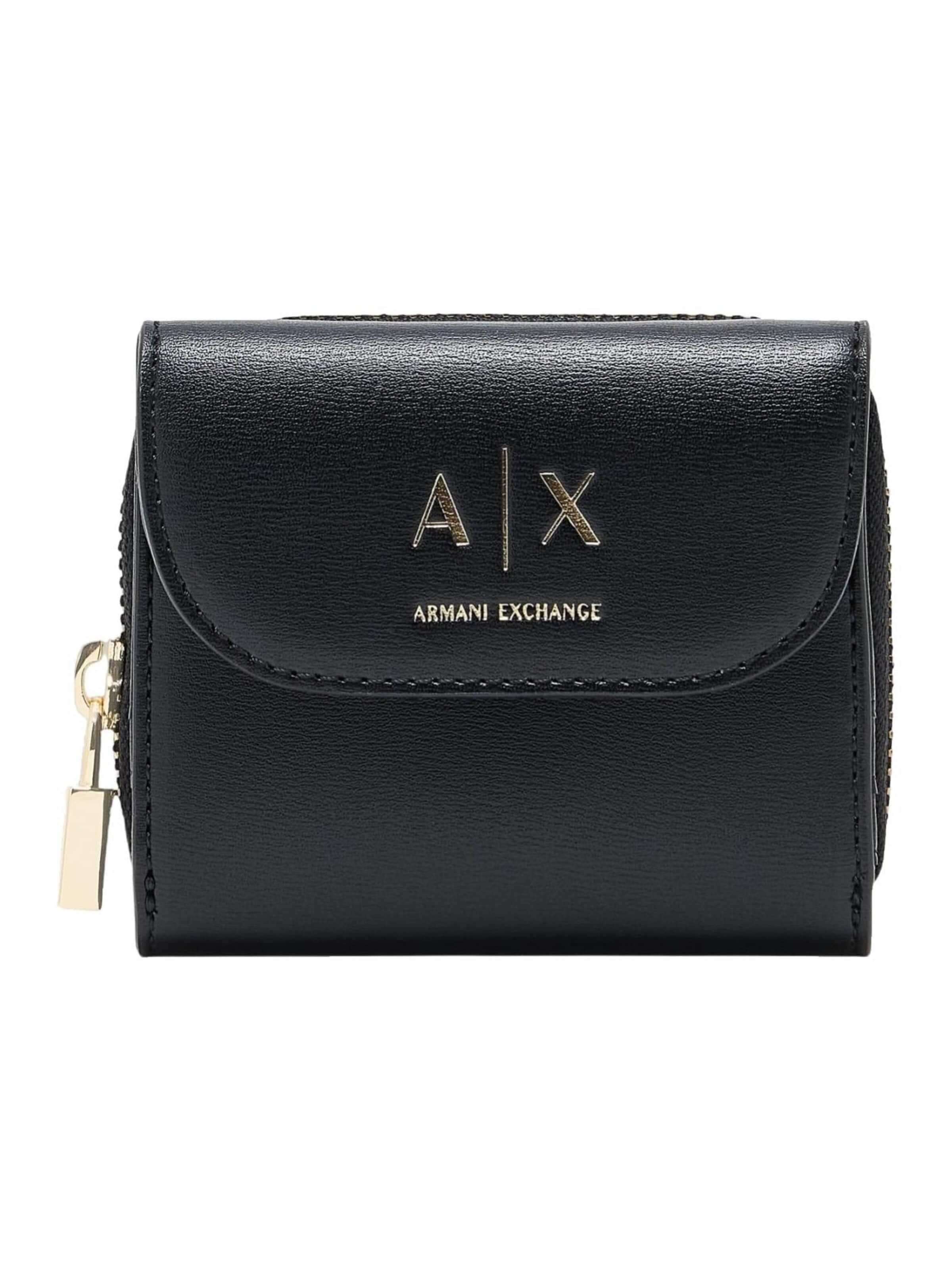 ARMANI EXCHANGE - Cartera en negro: frente