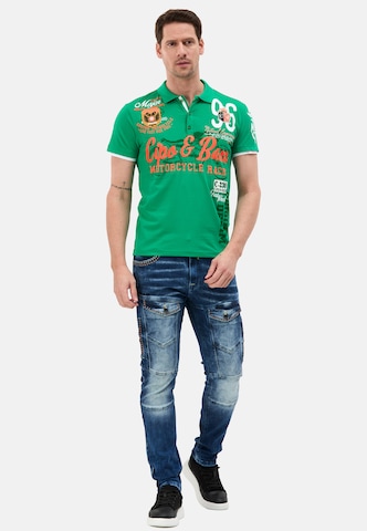 CIPO & BAXX Poloshirt in Grün