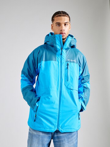 COLUMBIA Outdoorová bunda - Modrá: predná strana