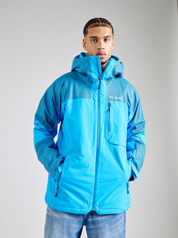 COLUMBIA Куртка в спортивном стиле в Синий: спереди