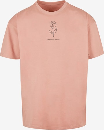 Merchcode Shirt 'Spring - Tulip Flower' in Oranje: voorkant