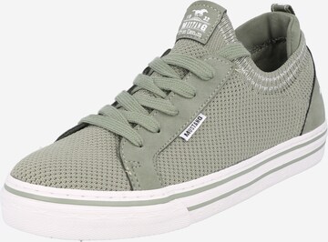 MUSTANG Sneakers in Green: front