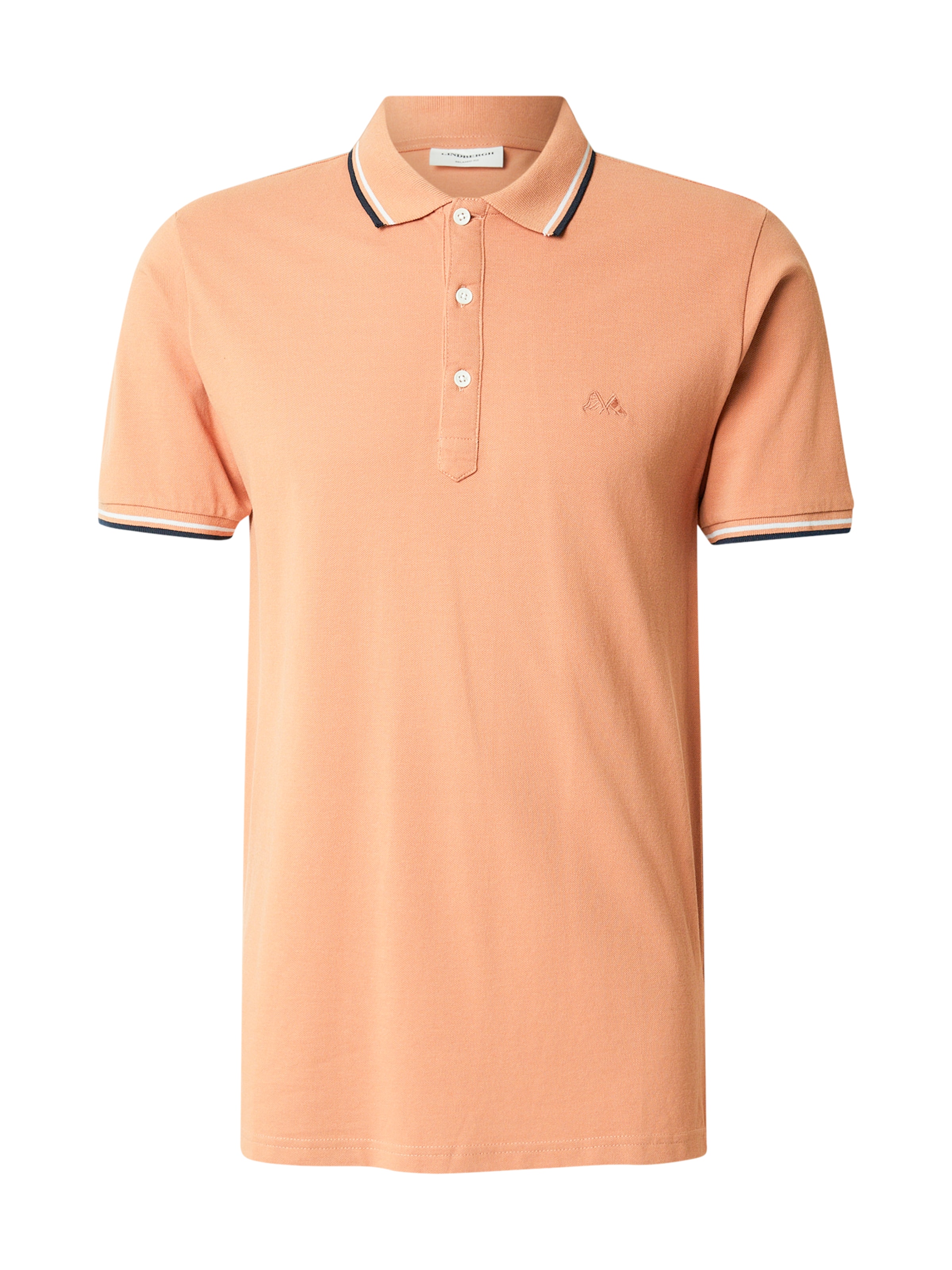 T-Shirt Lindbergh en orange : devant