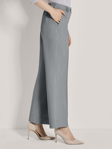 Wide Leg Pantalon MADELEINE en gris
