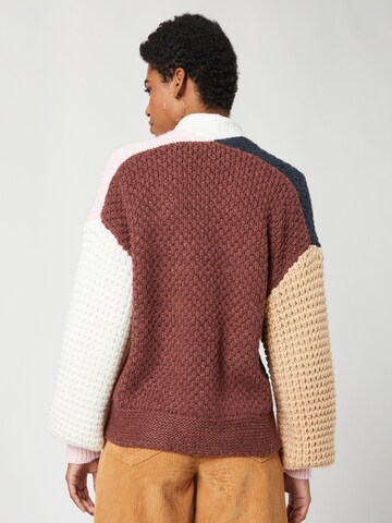 florence by mills exclusive for ABOUT YOU Knit Cardigan 'Jasmine' in Mixed colors