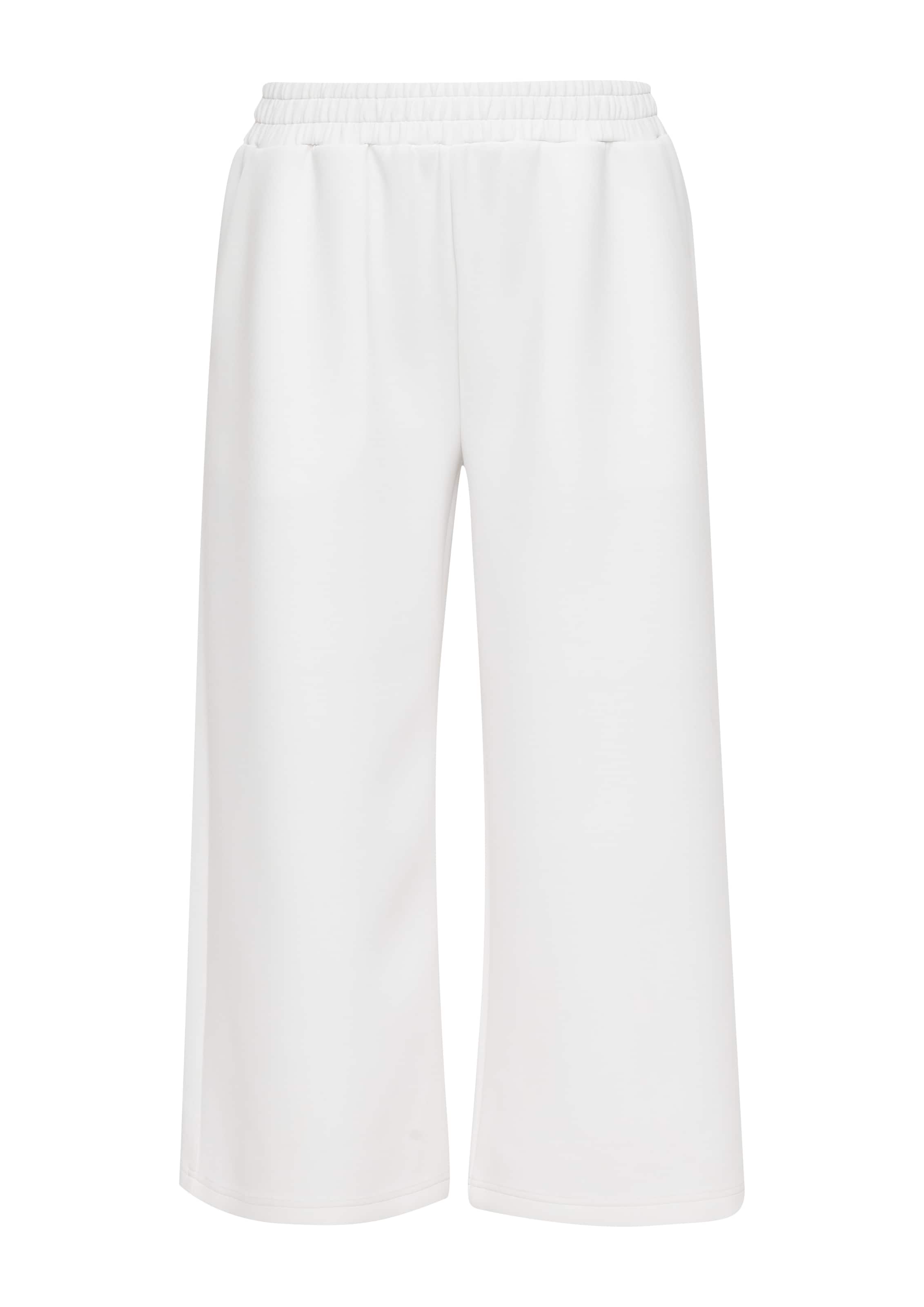 Wide Leg Pantalon s.Oliver en beige : devant