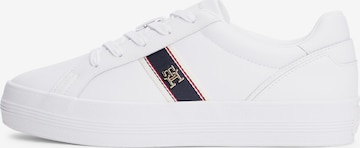 TOMMY HILFIGER Rövid szárú sportcipők - fehér: elől