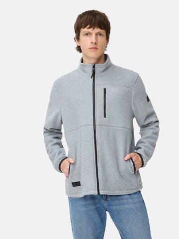 CAMEL ACTIVE Fleece Jacket in Grey: front