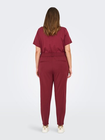 ONLY Carmakoma Конический (Tapered) Штаны 'CARGOLDTRASH CLASSIC' в Красный
