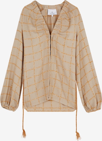 Scalpers Blus i beige: framsida