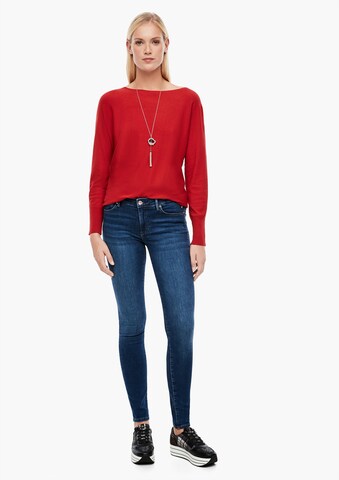 Skinny Jeans 'Izabell' de la s.Oliver pe albastru