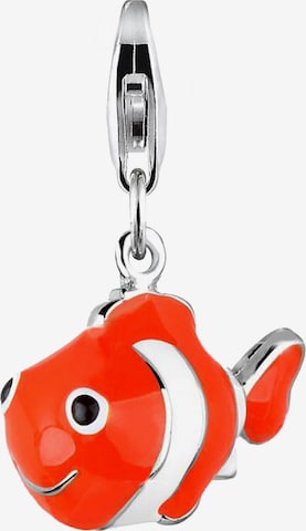 Pendentif 'Charm Fisch' Nenalina en argent : devant