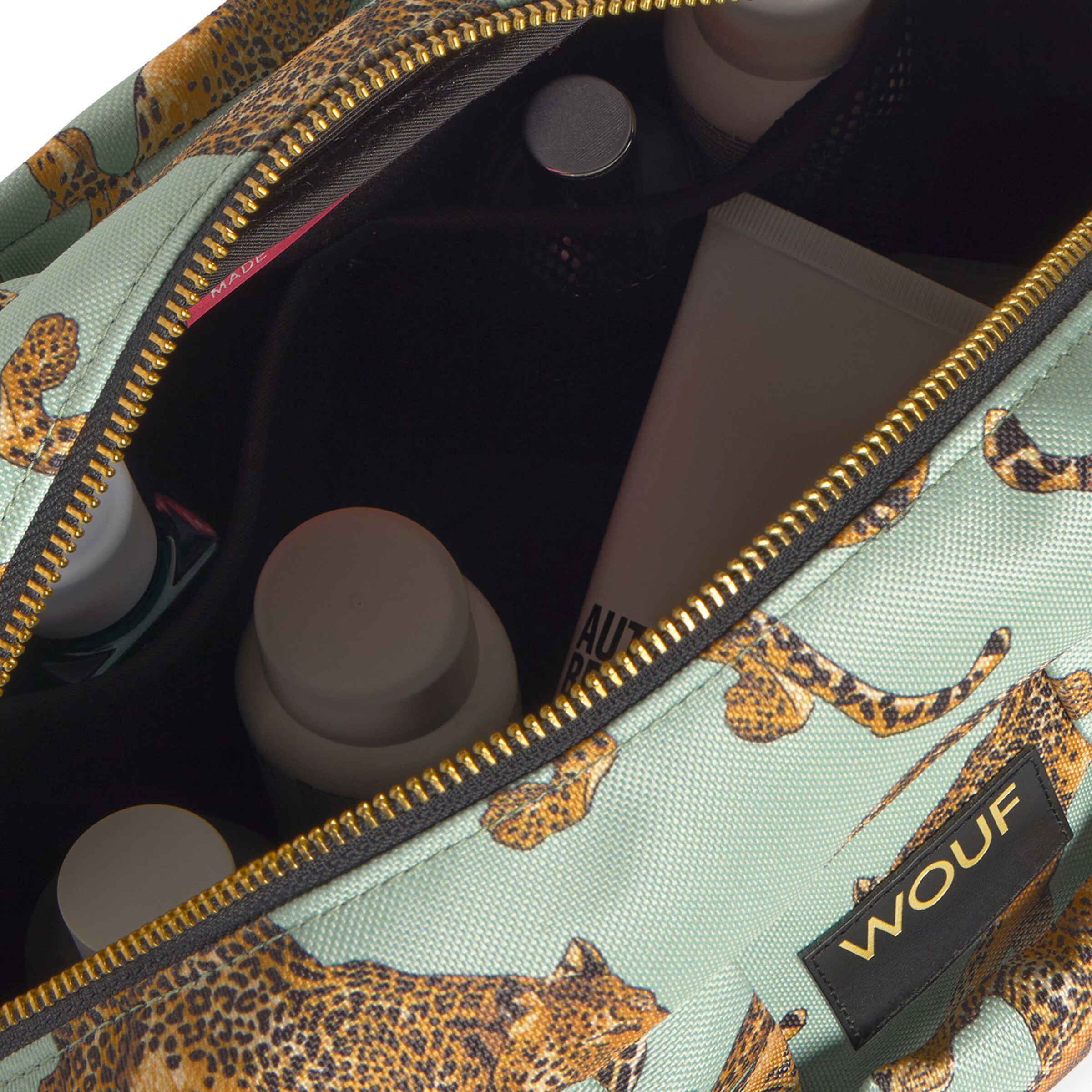 Trousses de toilette 'Daily' Wouf en vert