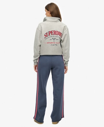 Wide Leg Pantalon 'Essentials' Superdry en bleu