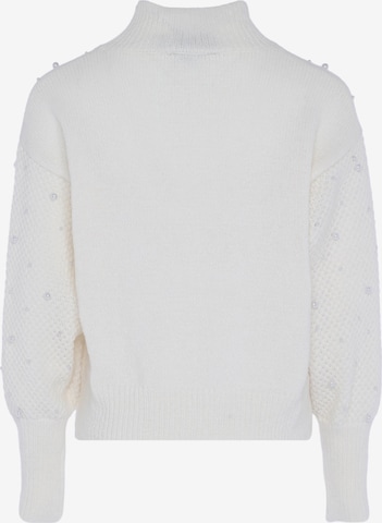 Pull-over faina en blanc