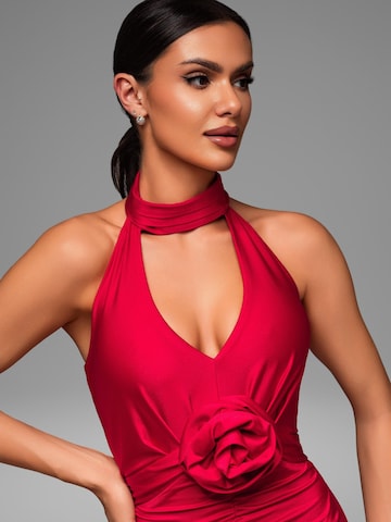 Ombre Abendkleid‌‌‌‌‌ in Rot